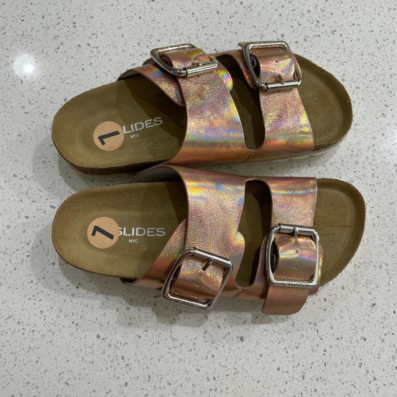 J/SLIDES Leighton Slip On Sandals Size 7 - Picture 2 of 5